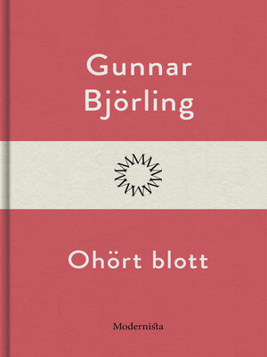 cover image of Ohört blott